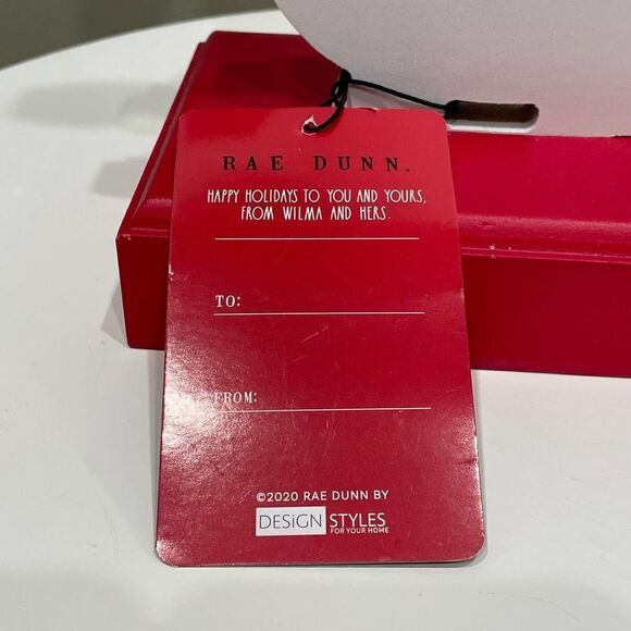 NWT Rae Dunn Santa Gnome Merry Christmas Decor - Picture 7 of 8